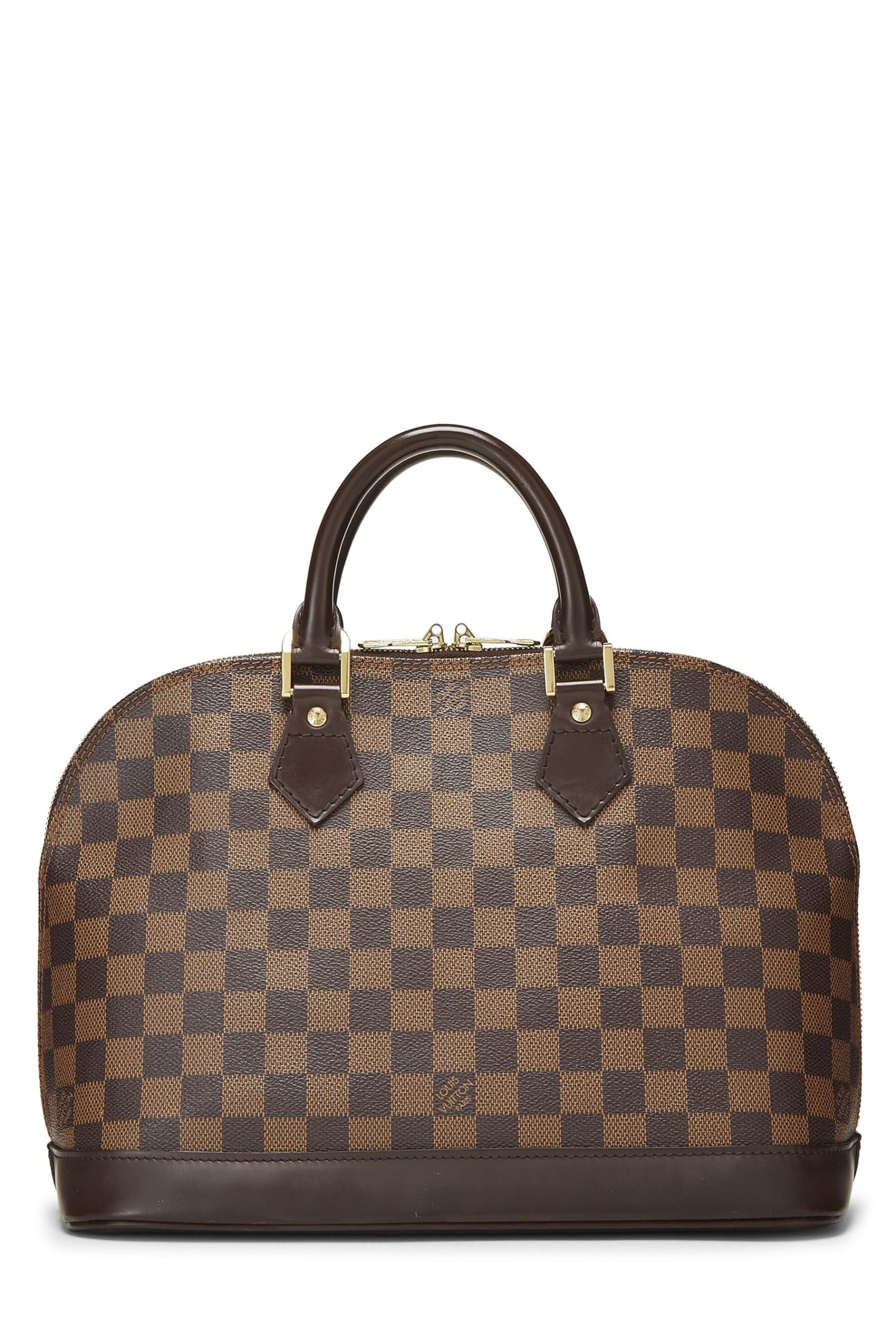 Louis Vuitton, Alma PM Damier Ebène d'occasion, marron