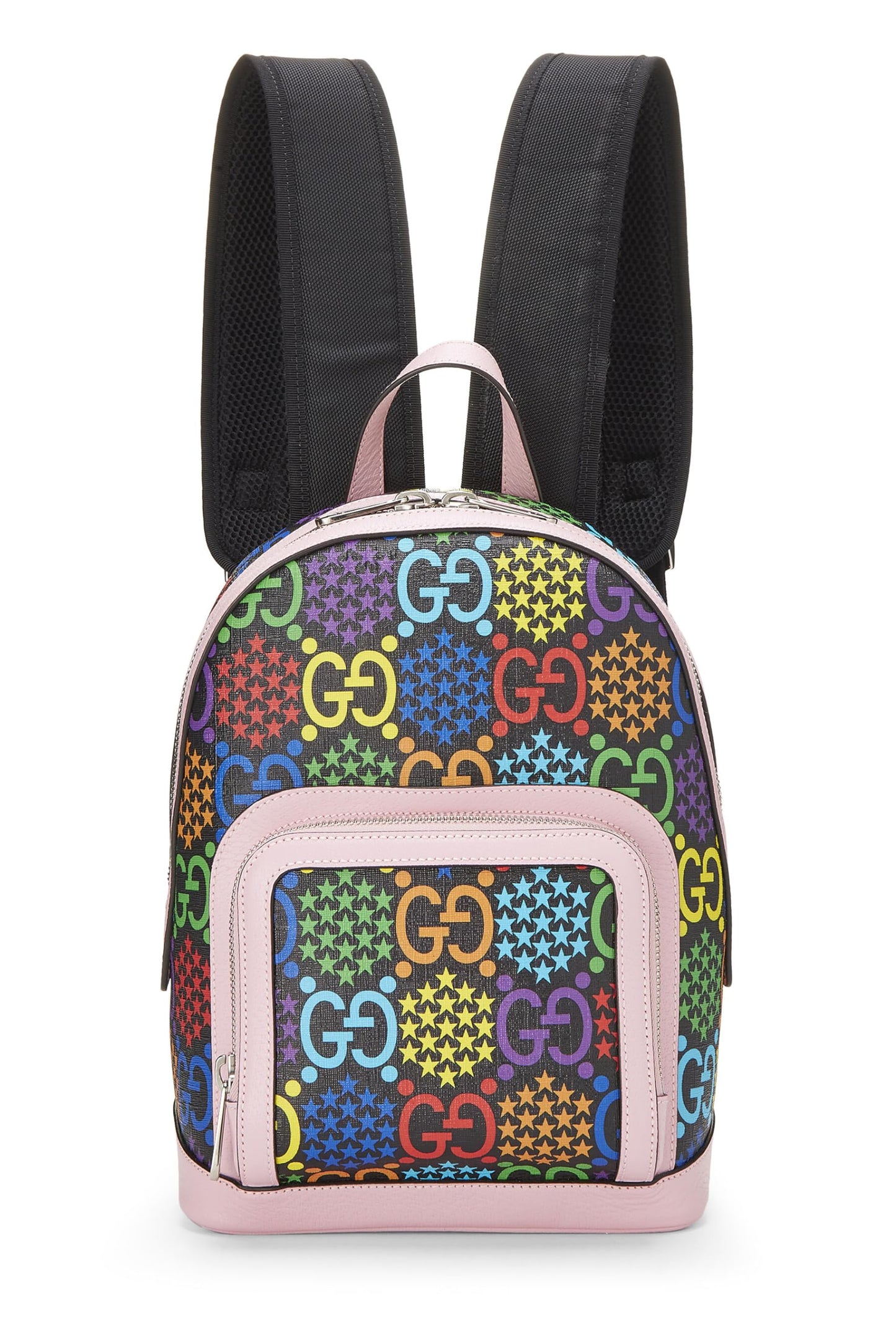 Gucci, Pre-Loved Multicolor GG Supreme Psychedelic Backpack Small, Multi