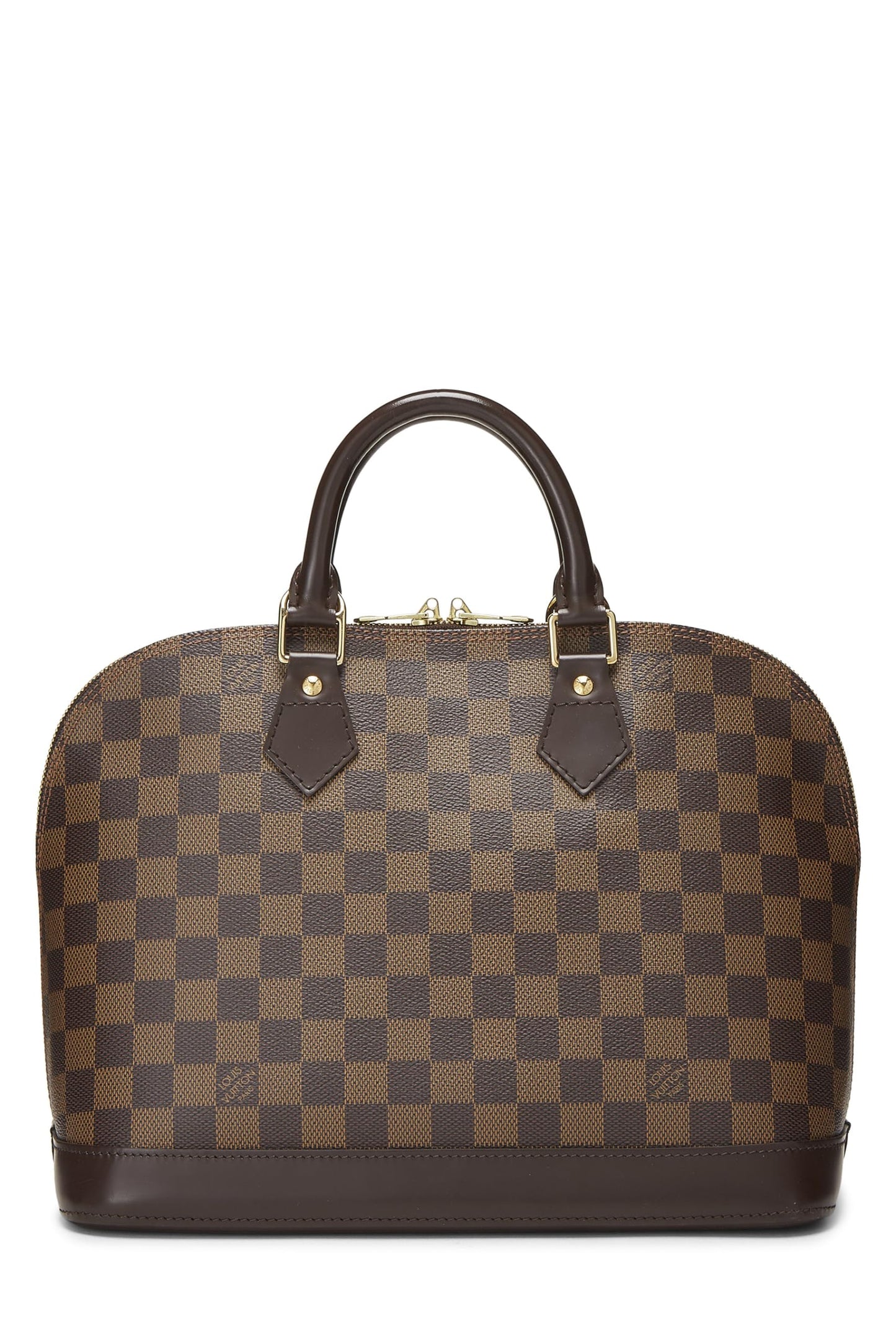 Louis Vuitton, Pre-Loved Damier Ebene Alma PM, Brown