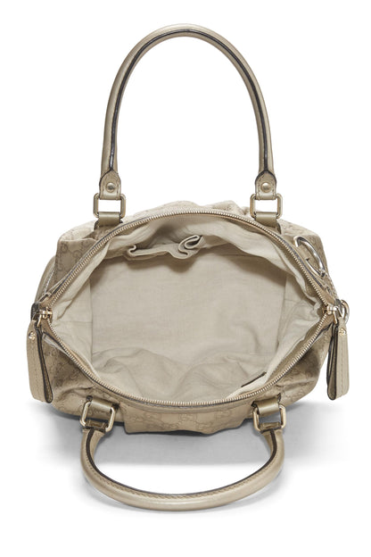 Gucci, Hobo grande con cremallera Guccissima Sukey dorado Pre-Loved, Dorado