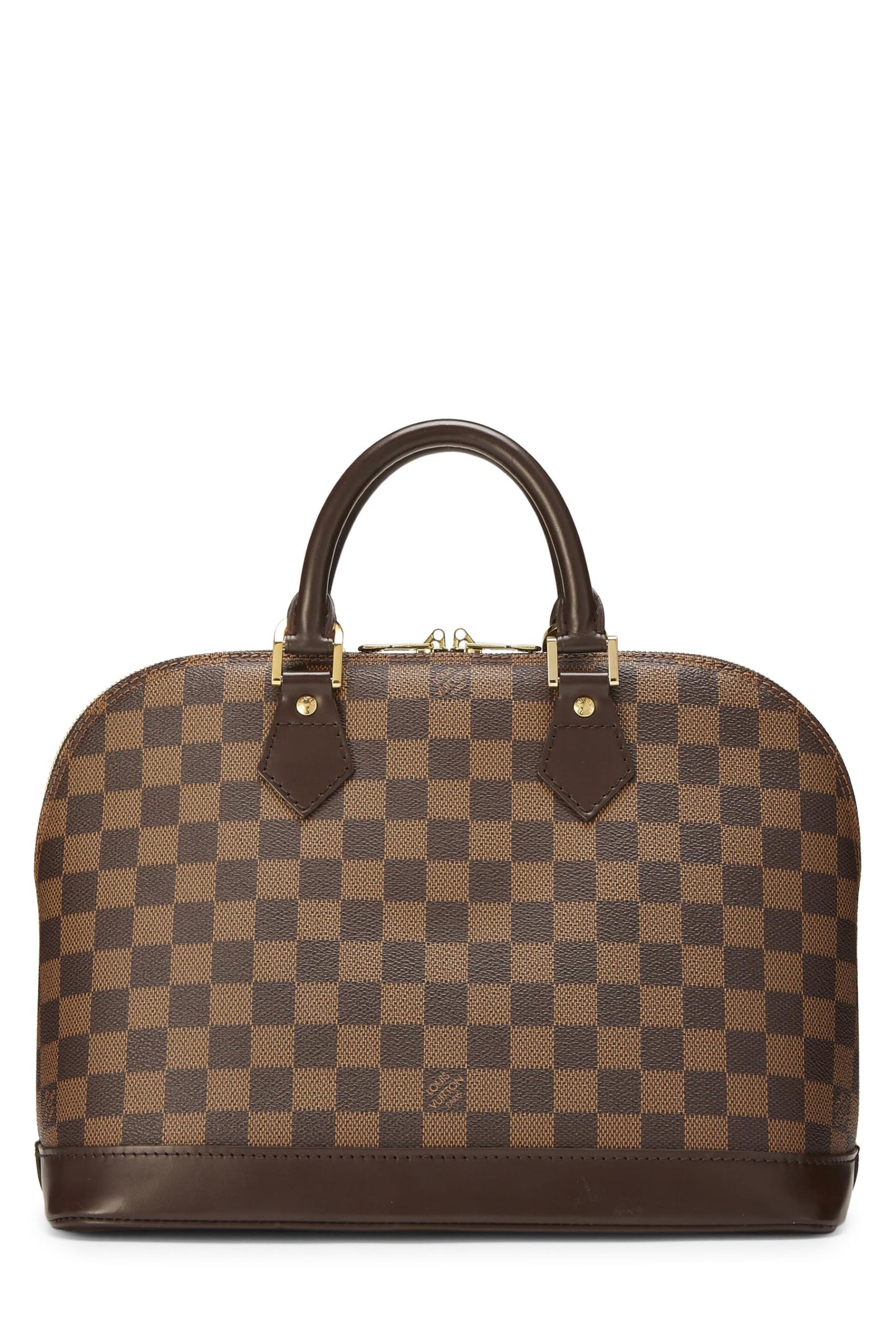 Louis Vuitton, Alma PM Damier Ebène d'occasion, marron