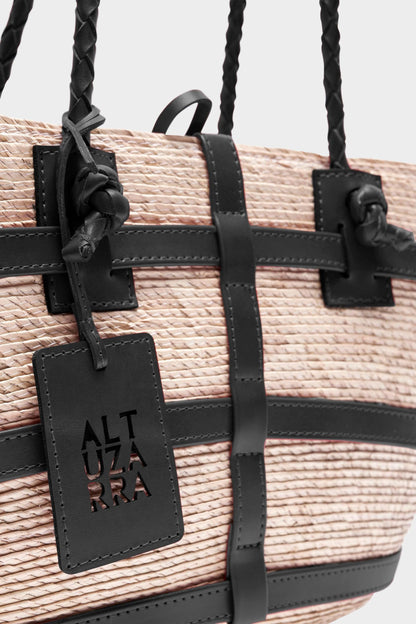 Altuzarra, Watermill Bag Small, O/S, Natural/Black