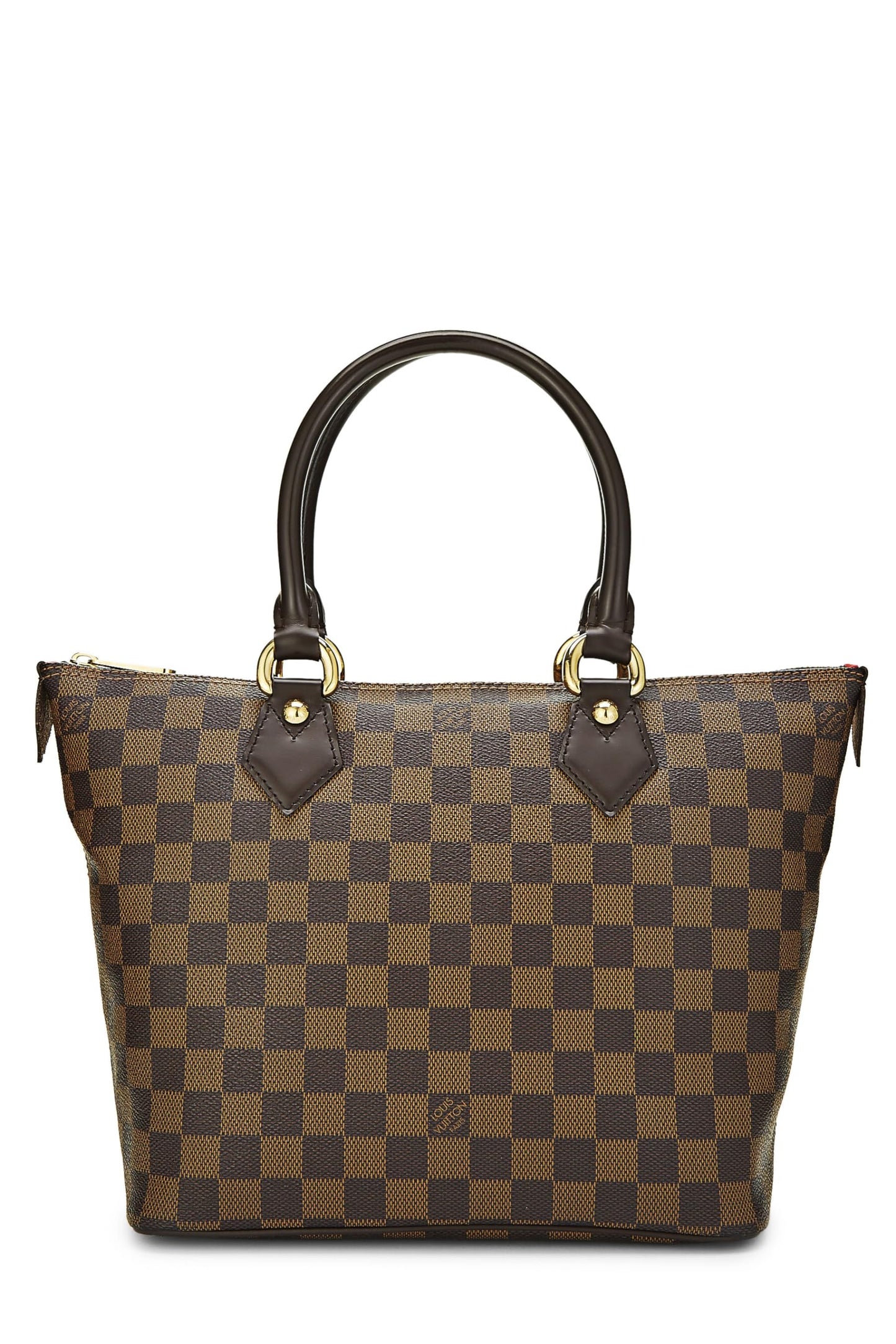 Louis Vuitton, Pre-Loved Damier Ebene Saleya PM, Marrón