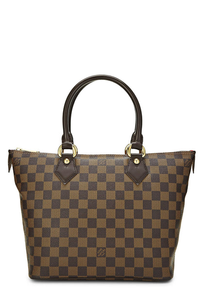 Louis Vuitton, Pre-Loved Damier Ebene Saleya PM, Brown