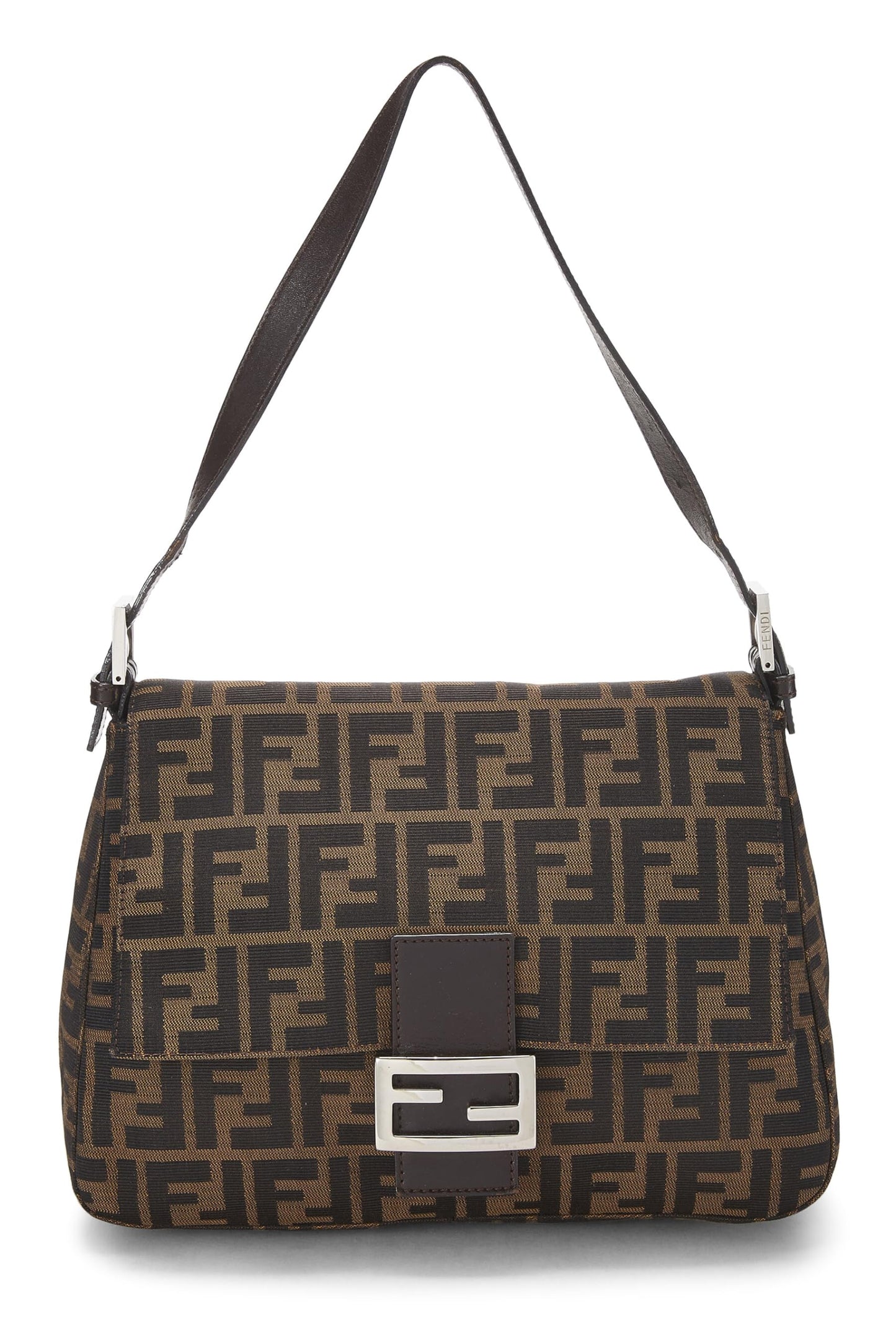 Fendi, Pre-Loved Brown Zucca Canvas Mama, Brown