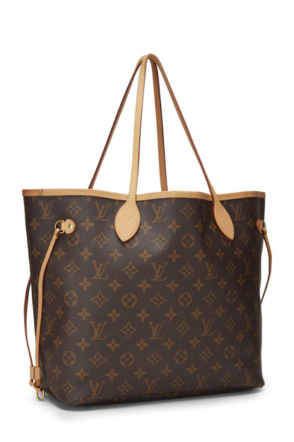 Louis Vuitton, Pre-Loved Red Monogram Canvas Neo Neverfull MM, Red