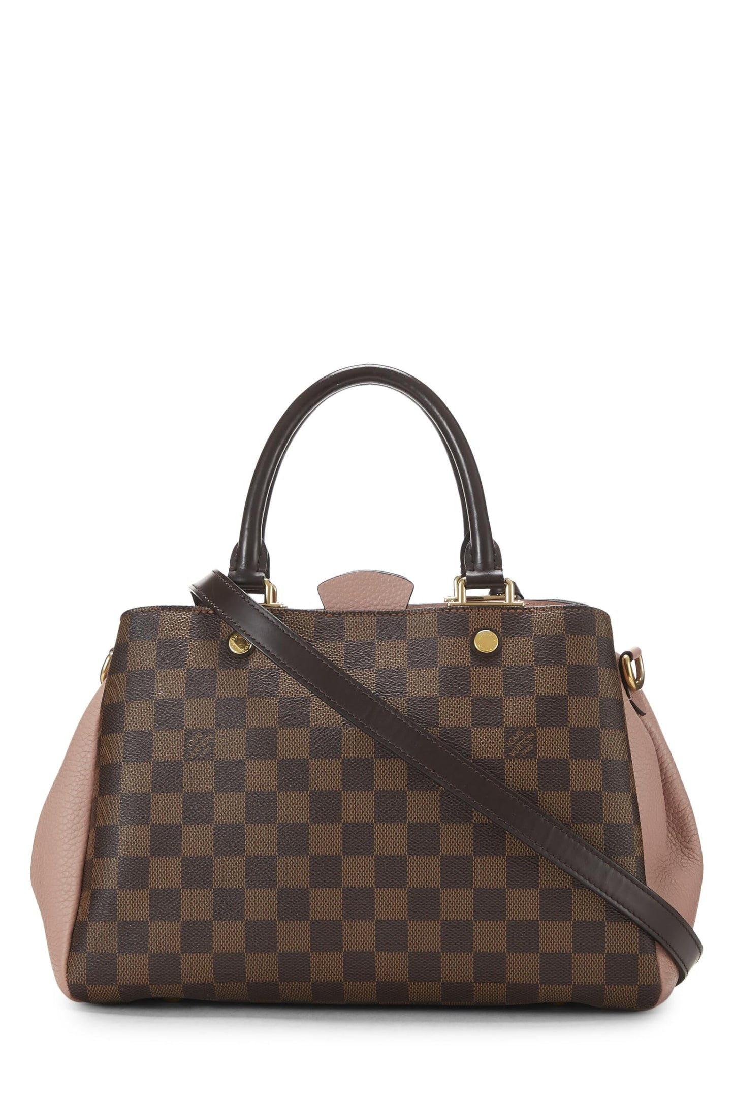 Louis Vuitton, toile Damier Ebène rose d'occasion Brittany, rose