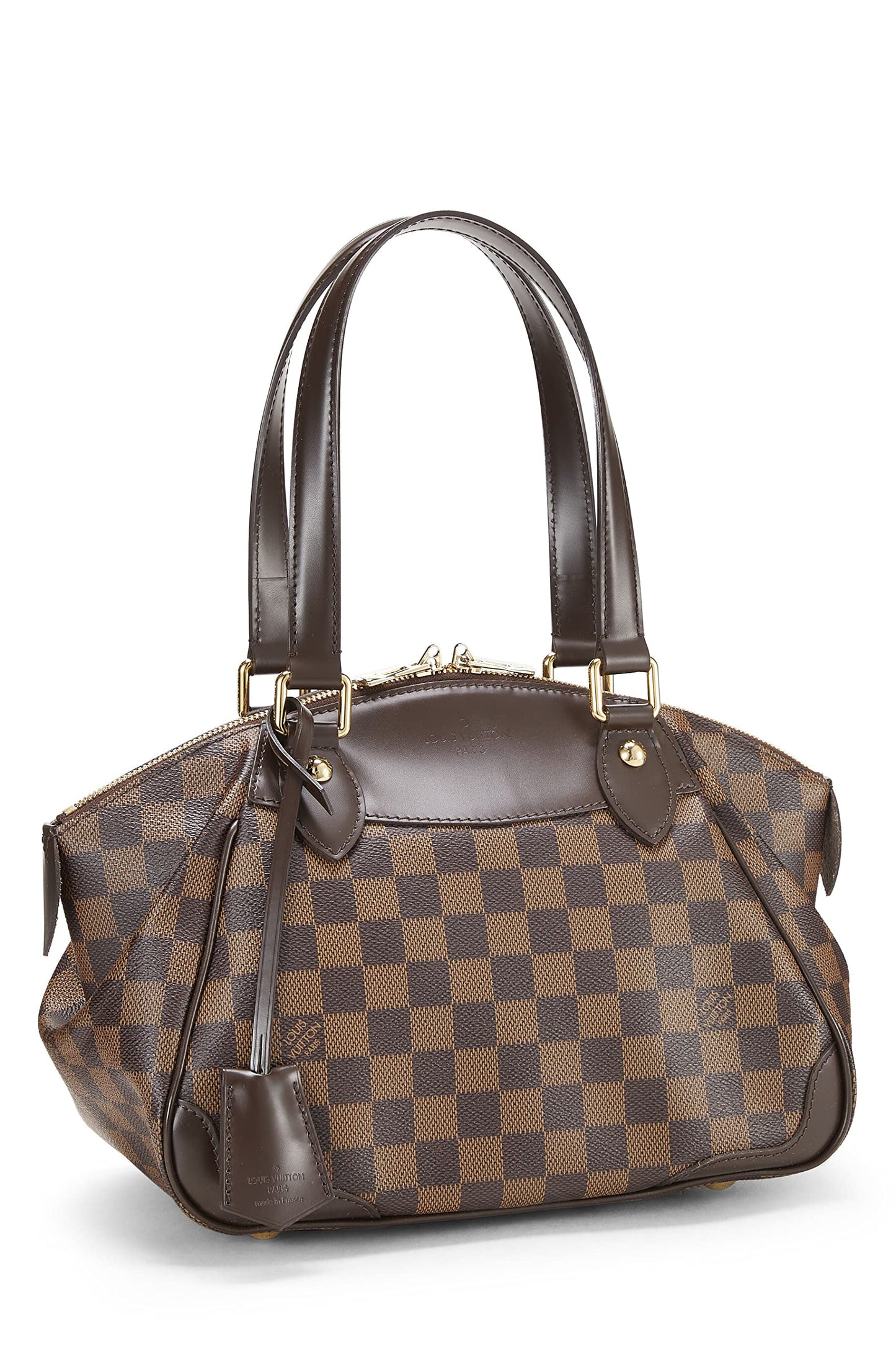 Louis Vuitton, Pre-Loved Damier Ebene Verona PM, Brown