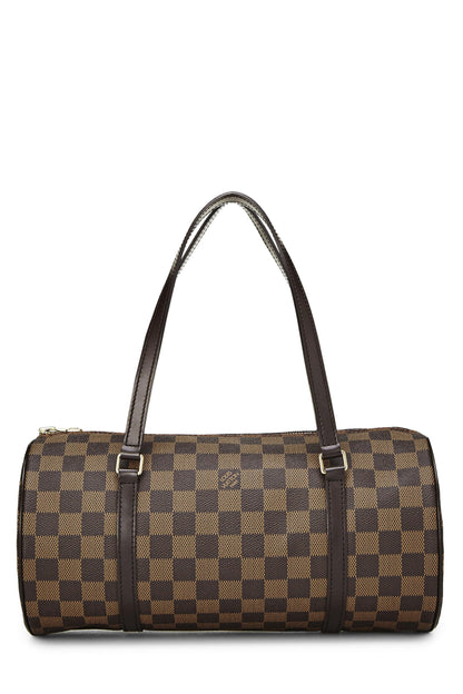 Louis Vuitton, ensemble Papillon 30 et Mini Damier Ebene d'occasion, marron