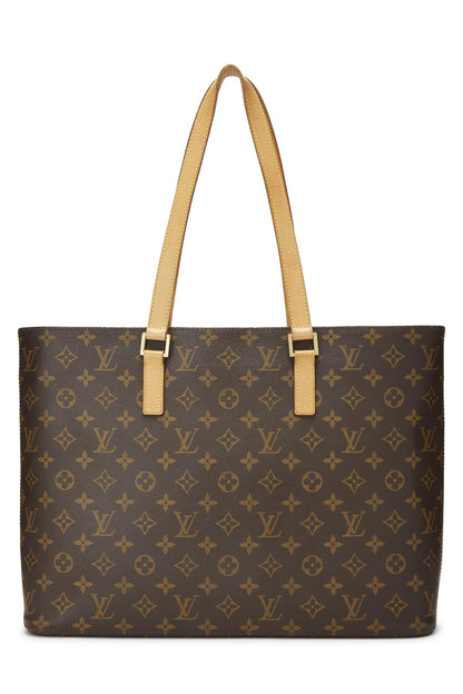 Louis Vuitton, Pre-Loved Monogram Canvas Luco, Brown