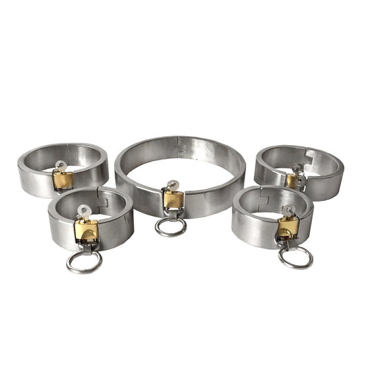 Stainless Steel Male Lock Five Piece Set