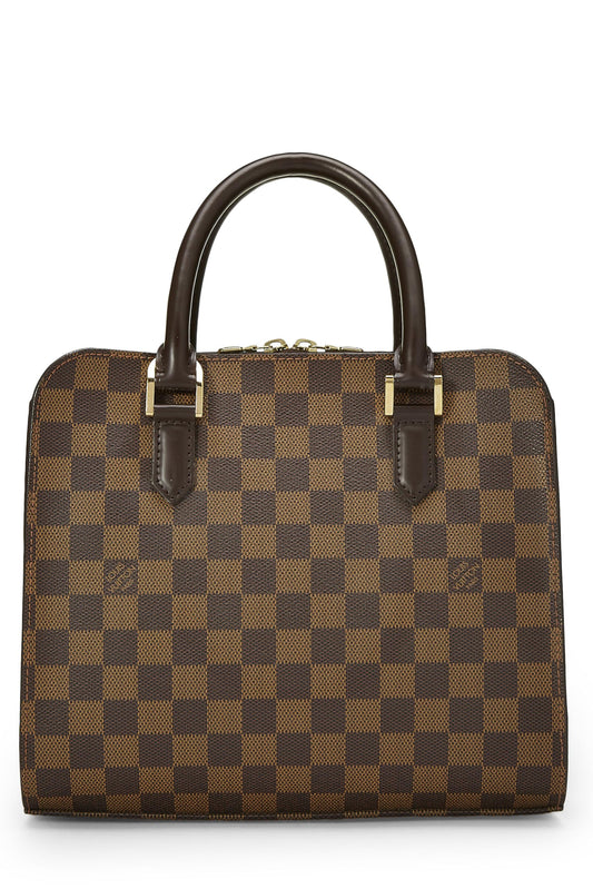 Louis Vuitton, Pre-Loved Damier Ebene Triana, Marrón