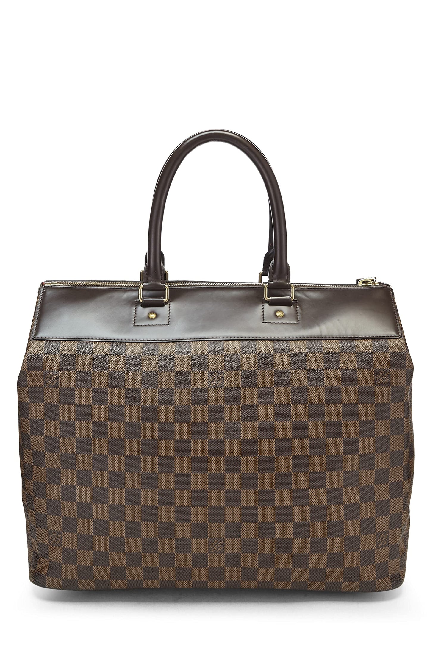 Louis Vuitton, Pre-Loved Damier Ebene Greenwich PM, Brown