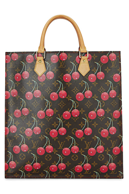 Louis Vuitton, Takashi Murakami x Louis Vuitton Monogram Cerises Sac Plat, Marron