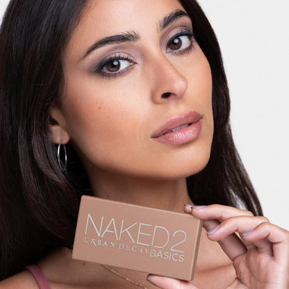 URBAN DECAY Naked 2 Basics, Neutral Eyeshadow Palette, Velvety Matte Finish, 6 Nude Taupe & Brown Eye Shadows, Natural Everyday to Smokey Eye Makeup Looks, Travel Friendly Size, Vegan, Cruelty-free