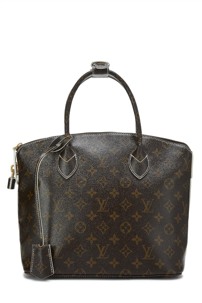 Louis Vuitton, Pre-Loved Monogram Canvas Fetish Lockit, Brown