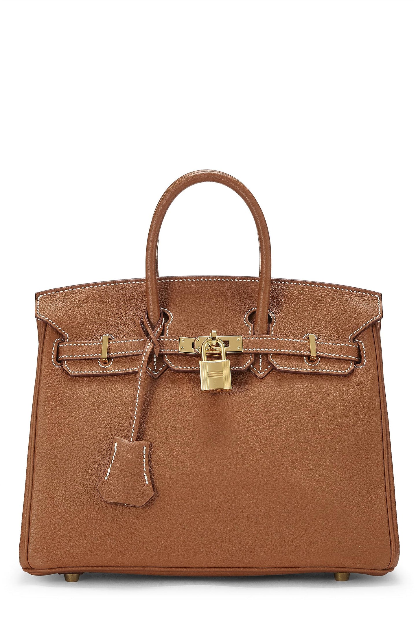 Hermès, Pre-Loved Gold Togo Birkin 25, Hermes Gold