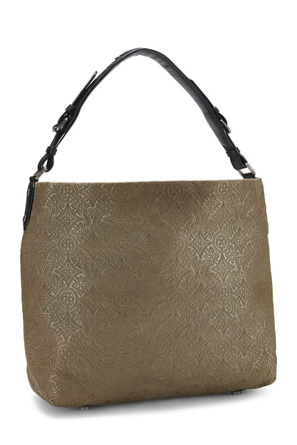 Louis Vuitton, sac hobo PM en cuir Antheia Monogram vert d'occasion, vert