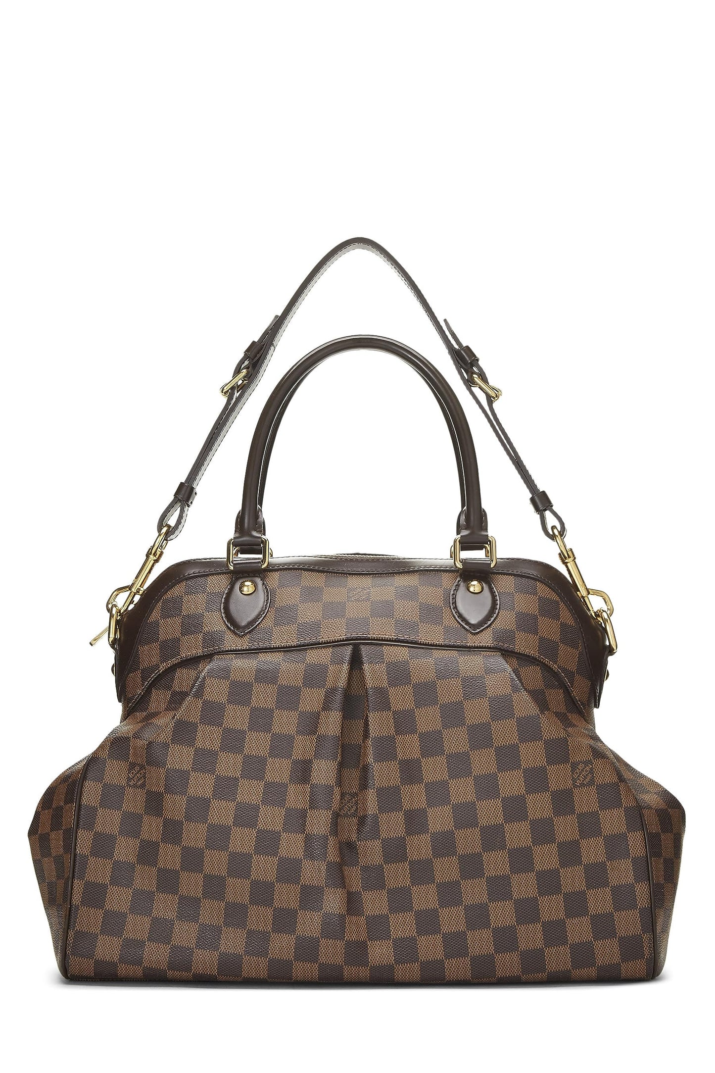 Louis Vuitton, Pre-Loved Damier Ebene Trevi GM, Brown