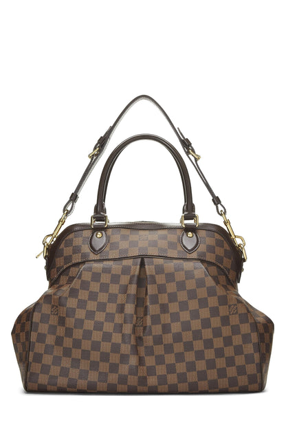 Louis Vuitton, Pre-Loved Damier Ebene Trevi GM, Marrón