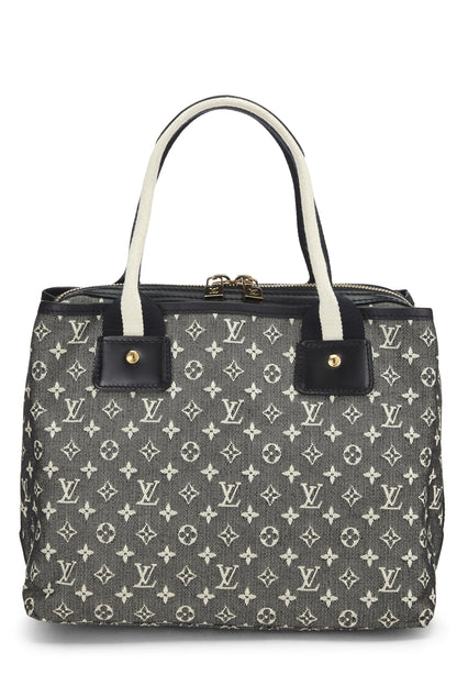 Louis Vuitton, Mini bolso Lin con monograma negro Pre-Loved Mary Kate, Negro