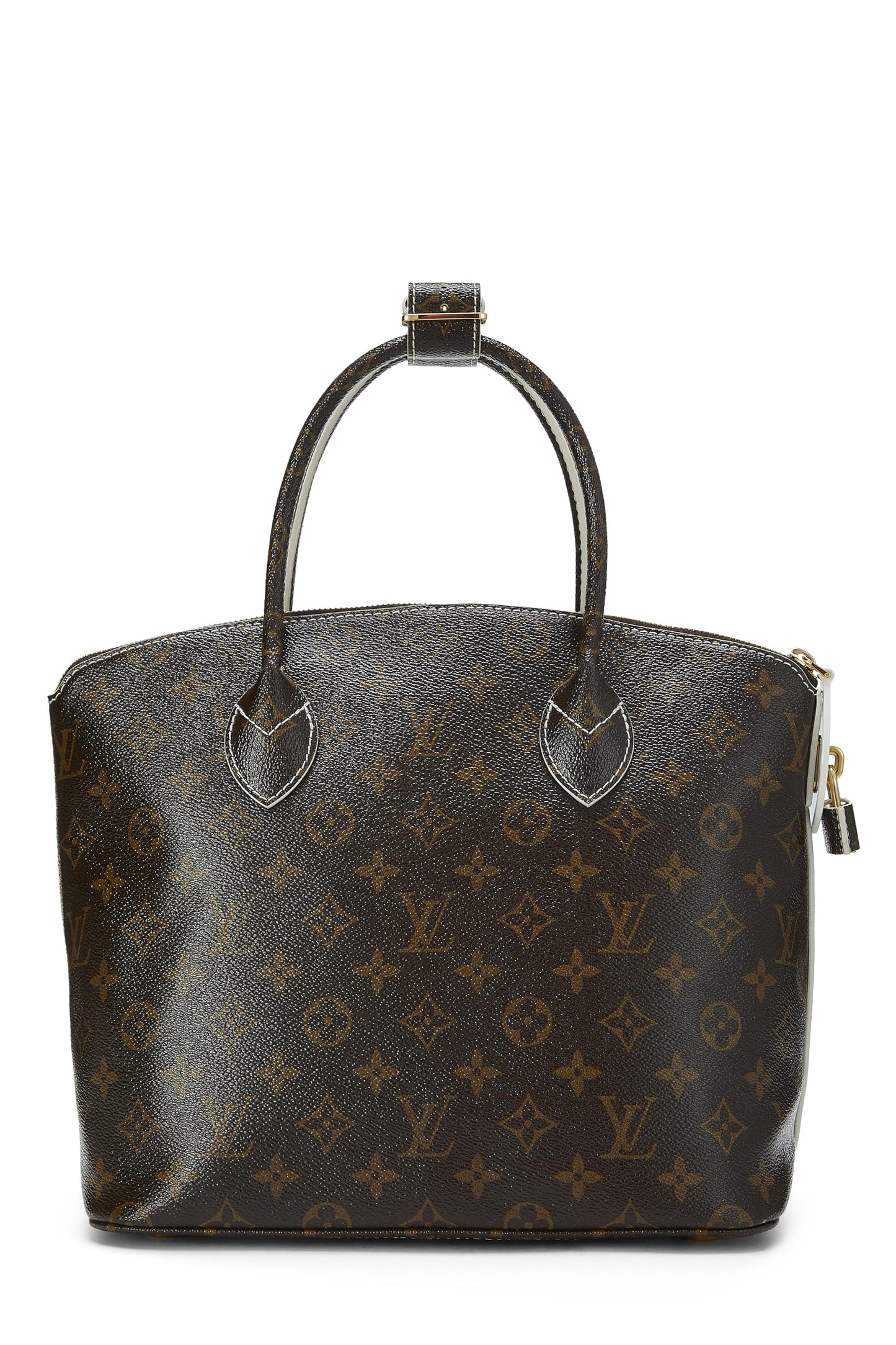 Louis Vuitton, Pre-Loved Monogram Canvas Fetish Lockit, Brown