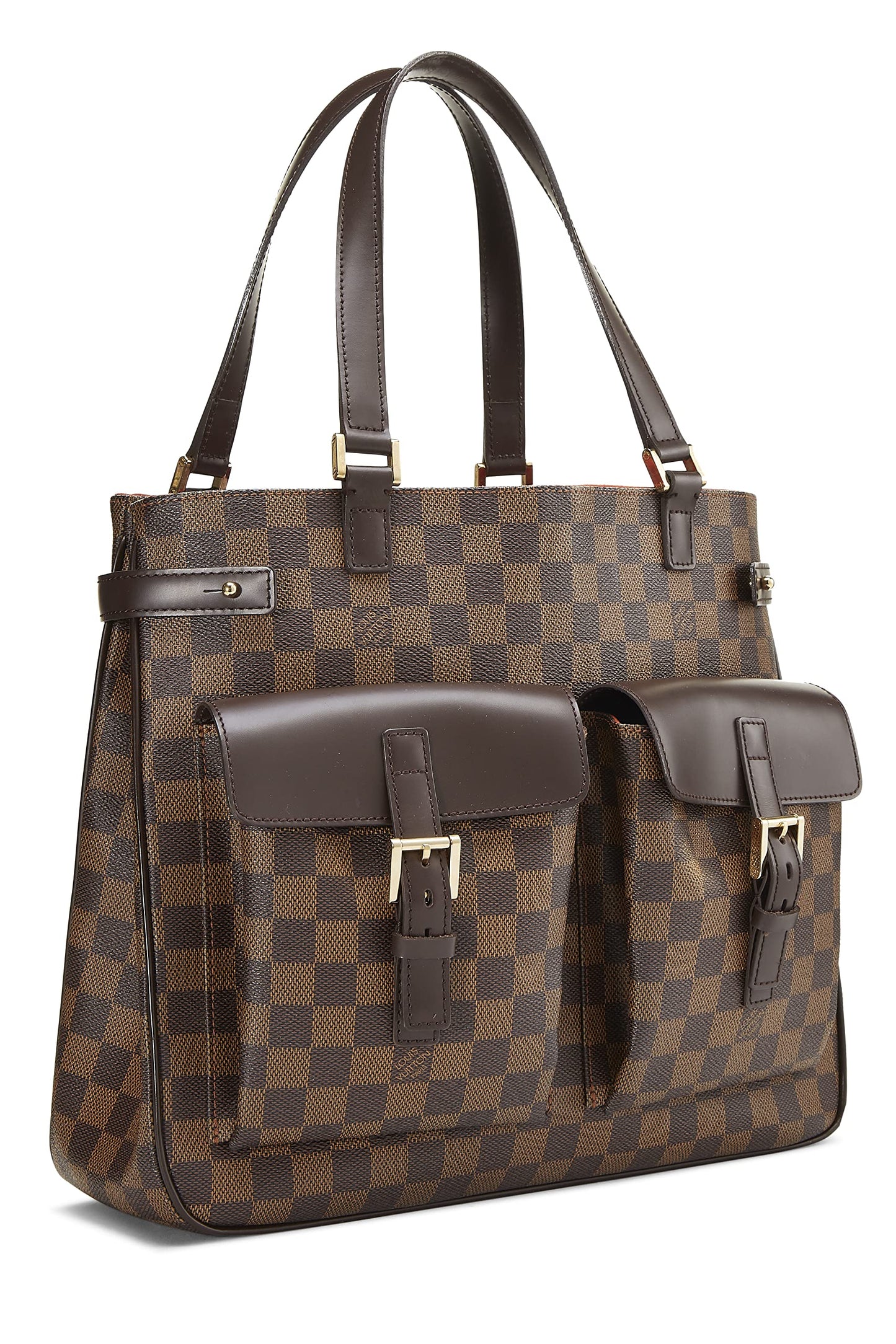 Louis Vuitton, Pre-Loved Damier Ebene Uzes, Brown