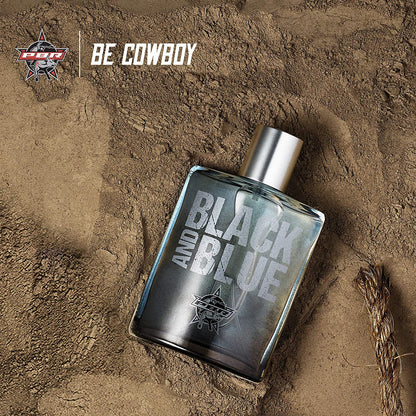 Colonia para hombres PBR Black and Blue de Tru Western: socio oficial de fragancias de PBR: aroma fresco, vigorizante y masculino - 3,4 fl oz (100 ml)