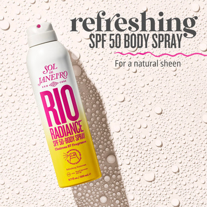 Spray corporal Rio Radiance SPF 50 de SOL DE JANEIRO