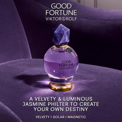 Viktor&Rolf - Good Fortune Eau de Parfum - Floral Women's Perfume - With Notes of Jasmine & Vanilla - 0.34 Fl Oz - Travel Size