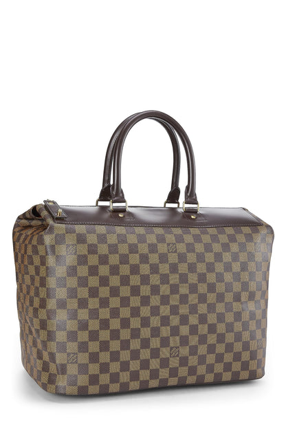 Louis Vuitton, Pre-Loved Damier Ebene Greenwich PM, Marrón