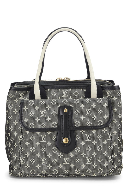 Louis Vuitton, Pre-Loved Black Monogram Mini Lin Sac Mary Kate, Black