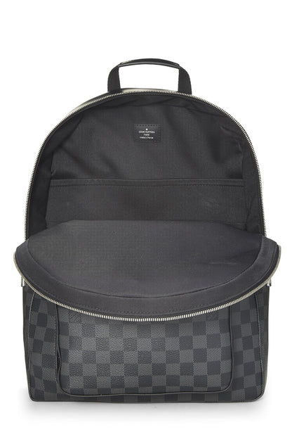 Louis Vuitton, sac à dos Josh Damier Graphite d'occasion, noir