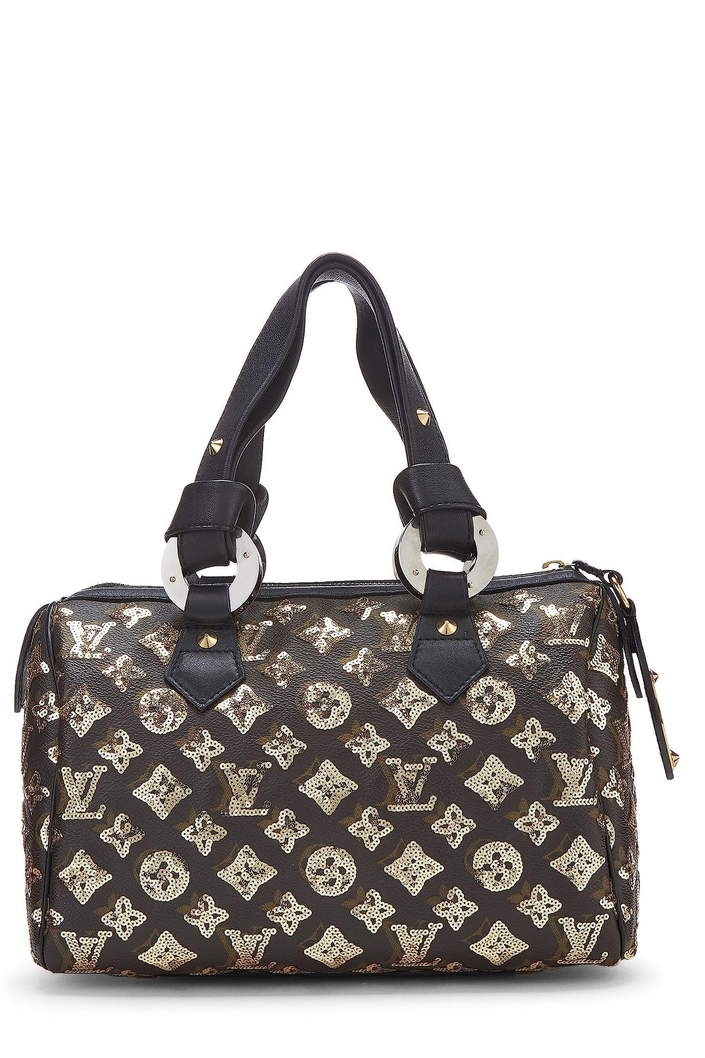 Louis Vuitton, Eclipse Speedy 30 con monograma dorado Pre-Loved, Dorado