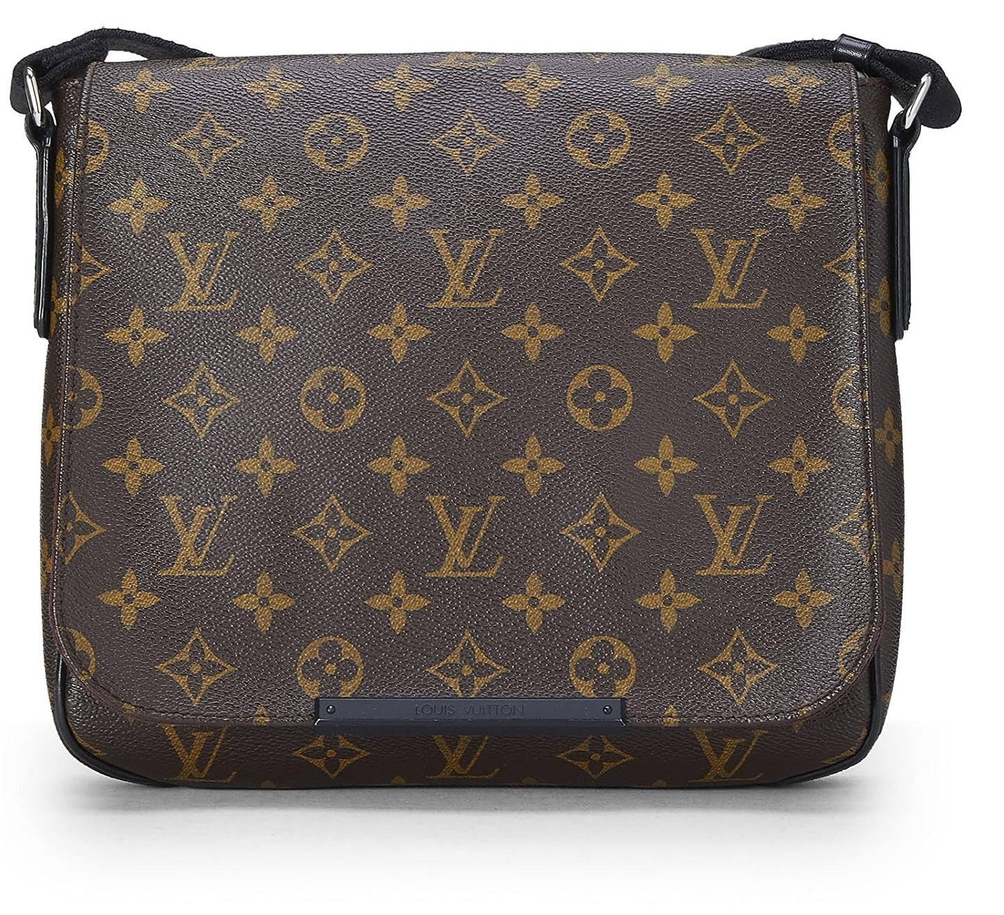 Louis Vuitton, Pre-Loved Monogram Canvas Macassar District PM, Black