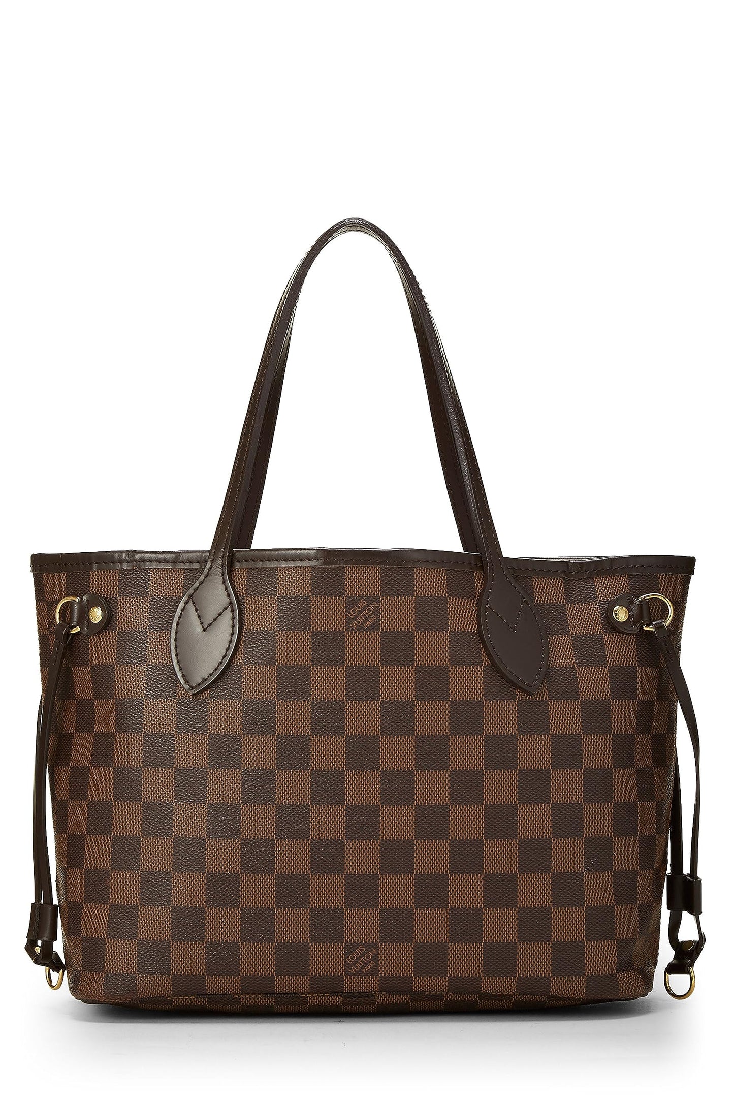 Louis Vuitton, Damier Ebene Neverfull PM pre-amado, Marrón