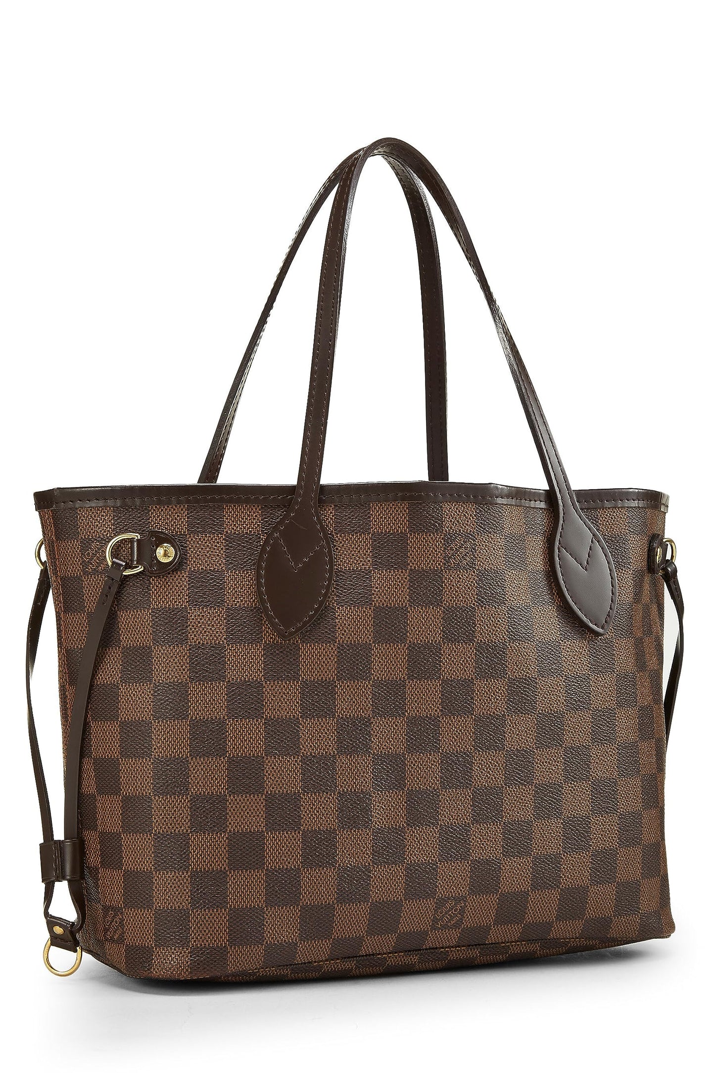 Louis Vuitton, Damier Ebene Neverfull PM pre-amado, Marrón