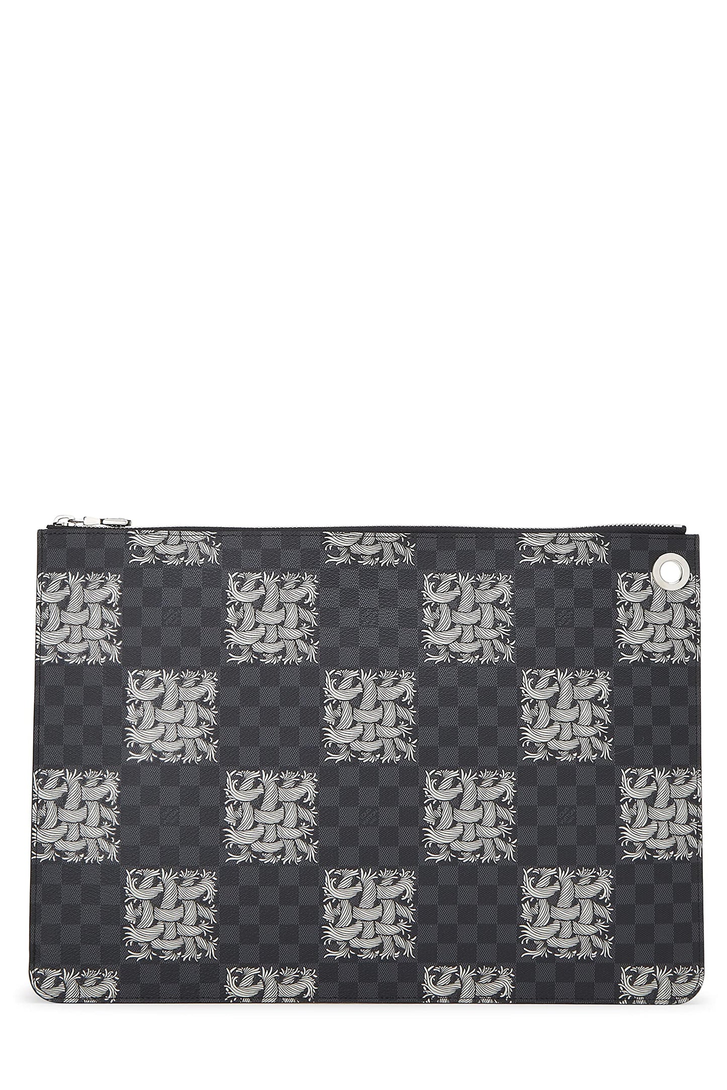 Louis Vuitton, Pré-aimé Christopher Nemeth x Louis Vuitton Damier Graphite Pochette Jour GM, Noir