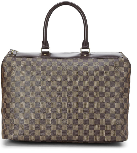 Louis Vuitton, Damier Ebene Greenwich PM d'occasion, marron