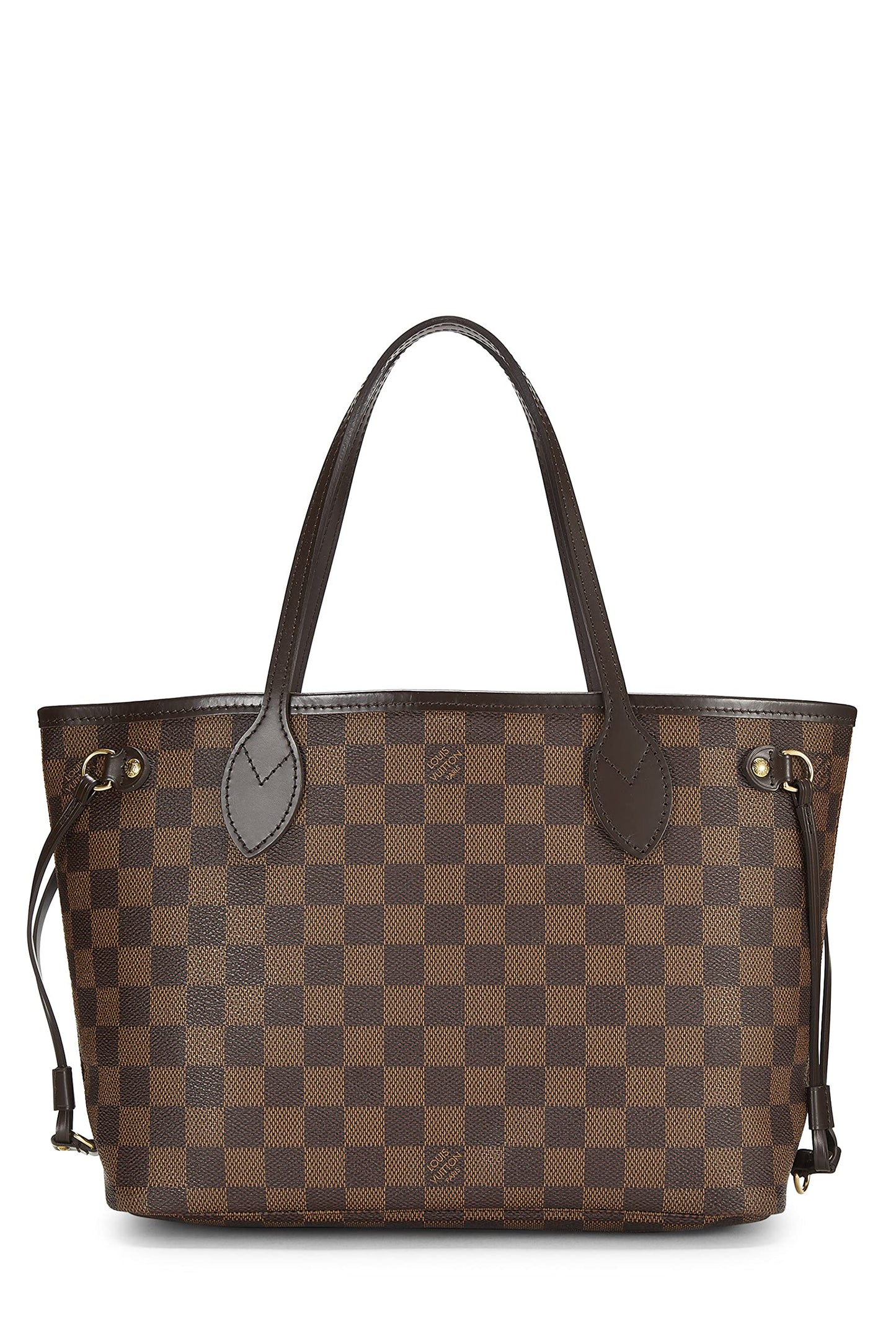 Louis Vuitton, Damier Ebene Neverfull PM d'occasion, marron