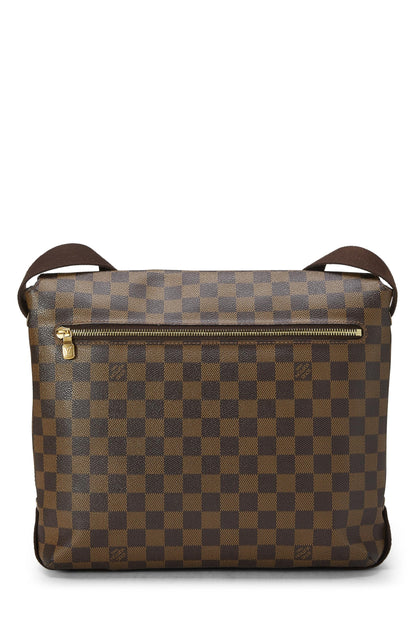 Louis Vuitton, Brooklyn MM Damier Ebène d'occasion, marron