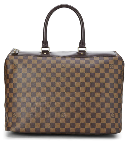 Louis Vuitton, Pre-Loved Damier Ebene Greenwich PM, Brown