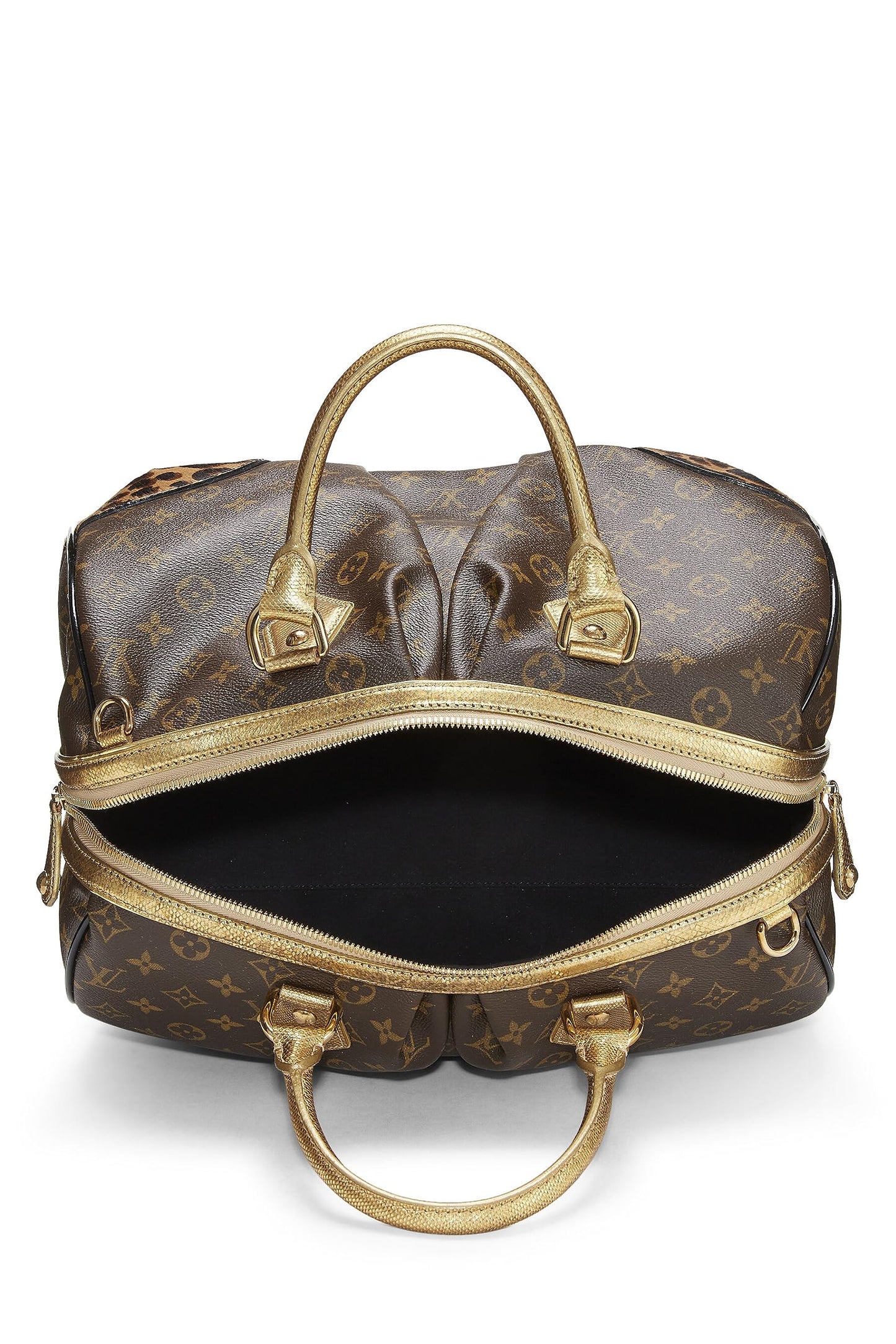 Louis Vuitton, Pre-Loved Brown Monogram Leopard Stephen Bag, Brown