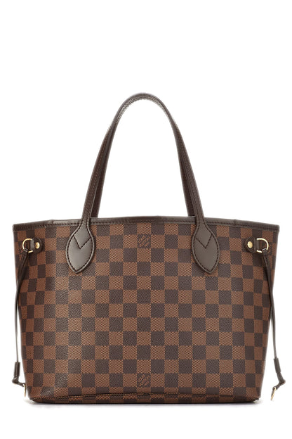 Louis Vuitton, Damier Ebene Neverfull PM d'occasion, marron