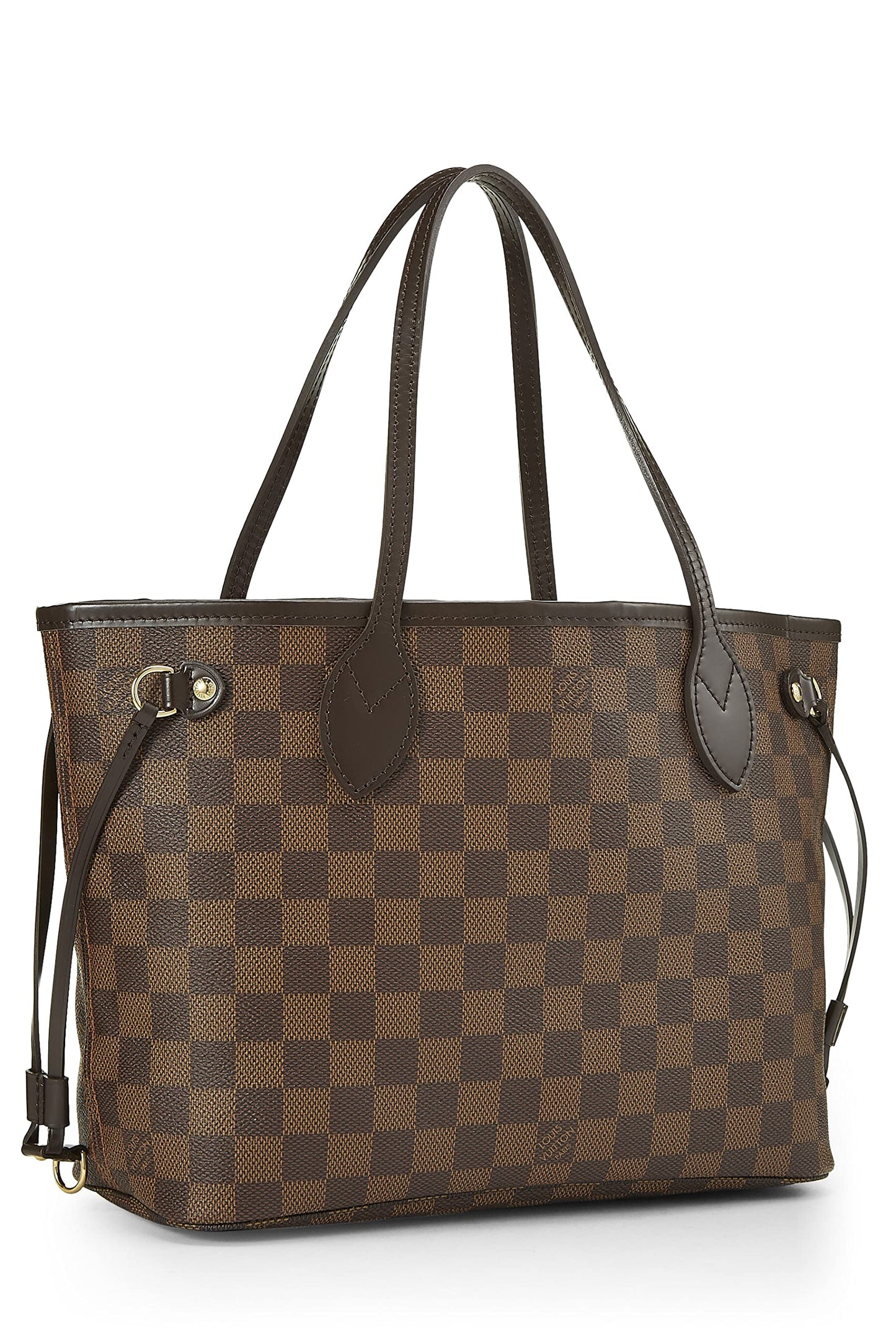 Louis Vuitton, Damier Ebene Neverfull PM pre-amado, Marrón