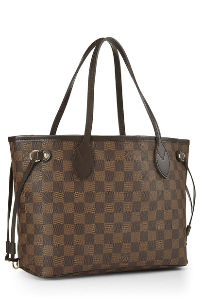 Louis Vuitton, Damier Ebene Neverfull PM d'occasion, marron