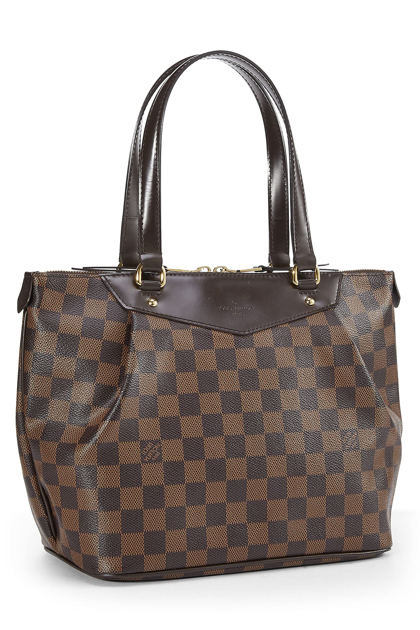 Louis Vuitton, Pre-Loved Damier Ebene Westminster PM, Marrón