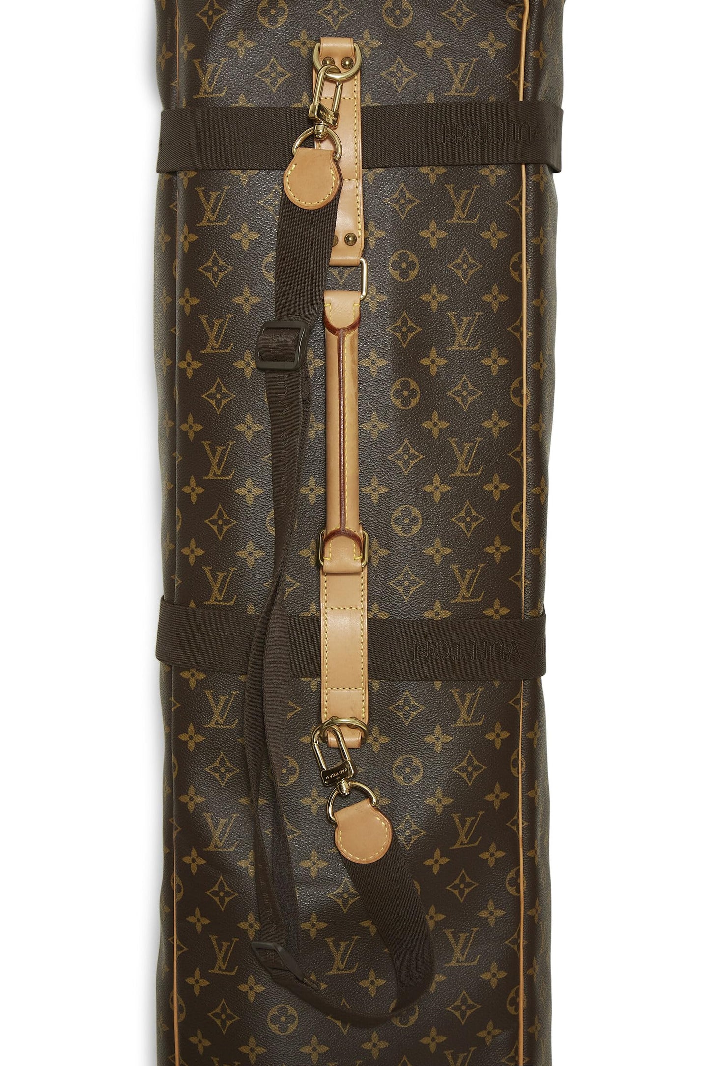 Louis Vuitton, sac de ski en toile Monogram d'occasion, marron