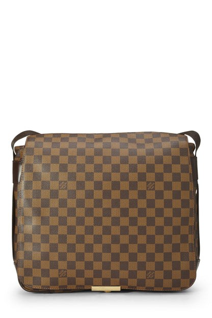 Louis Vuitton, Pre-Loved Damier Ebene Bastille Messenger Bag, Brown