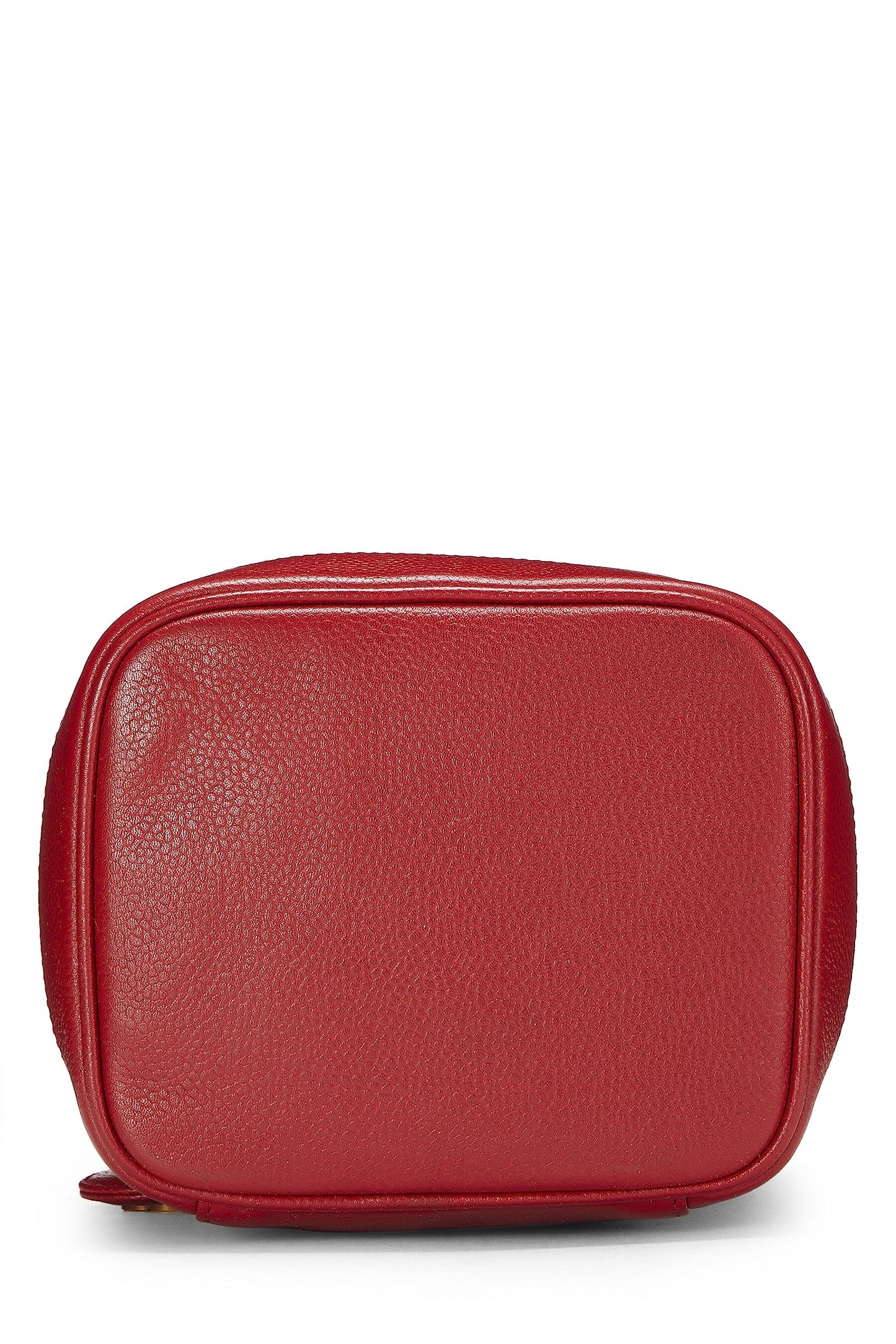 Chanel, tocador Timeless de Caviar rojo Pre-Loved, rojo